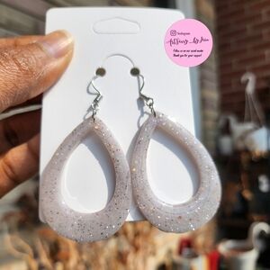 Tear drop earrings